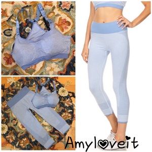 Yoga Leggings And Workout Bra Set #32